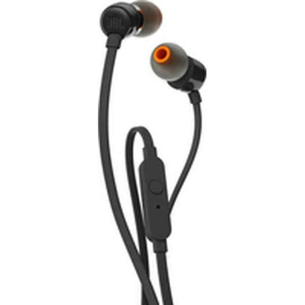 JBL T110 in-ear hörlurar färg röd 3,5 mm jackkontakt
