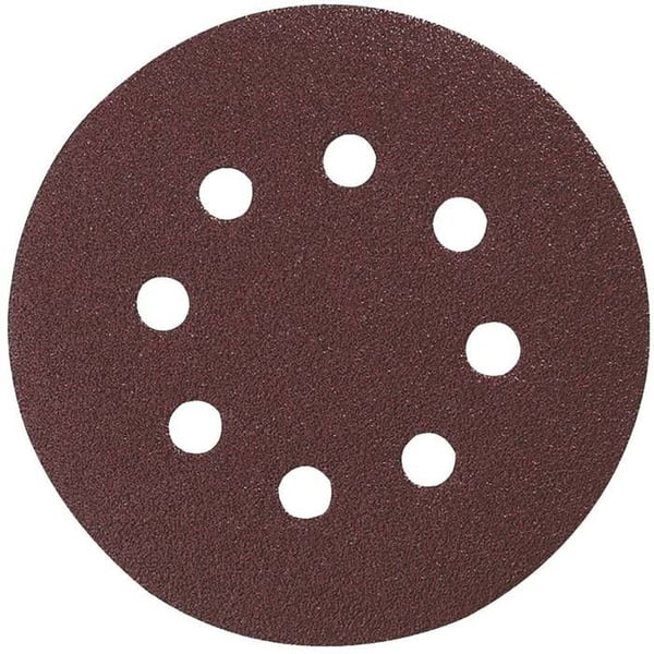 Avfallshantering -Makita - Slipskiva 125 mm och 8 hål - Korn: 100