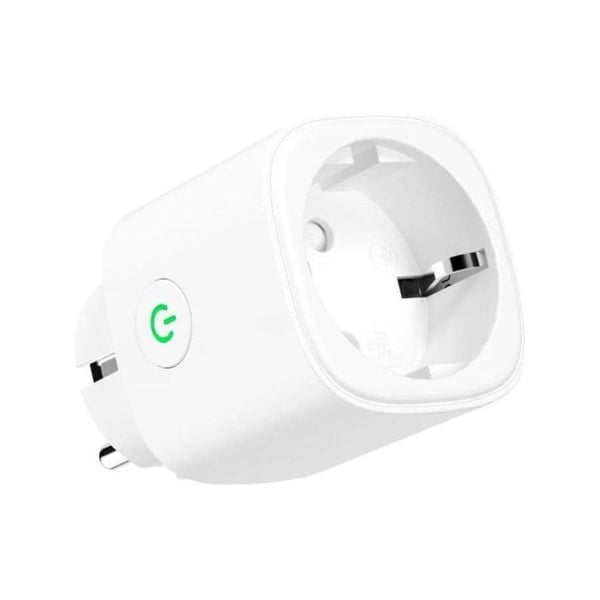 Smart Stik - MEROSS - Type F - 16A - Wifi Matter - Energi Overvågning