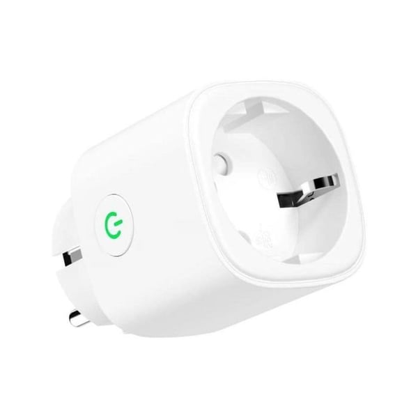 Smart Stik - MEROSS - Type F - 16A - Wifi Matter - Energi Overvågning