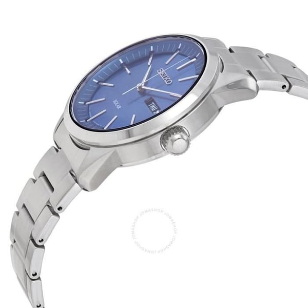 Klocka - SEIKO - SNE525P1 - Solenergi - Rostfritt stål - Vattentålig 10 bar