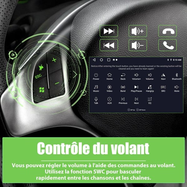 AWESAFE Android 13 bilradio för ALFA ROMEO MITO (2008-2019) 2Go+32Go med 7'' pekskärm Carplay Android Auto GPS WiFi FM