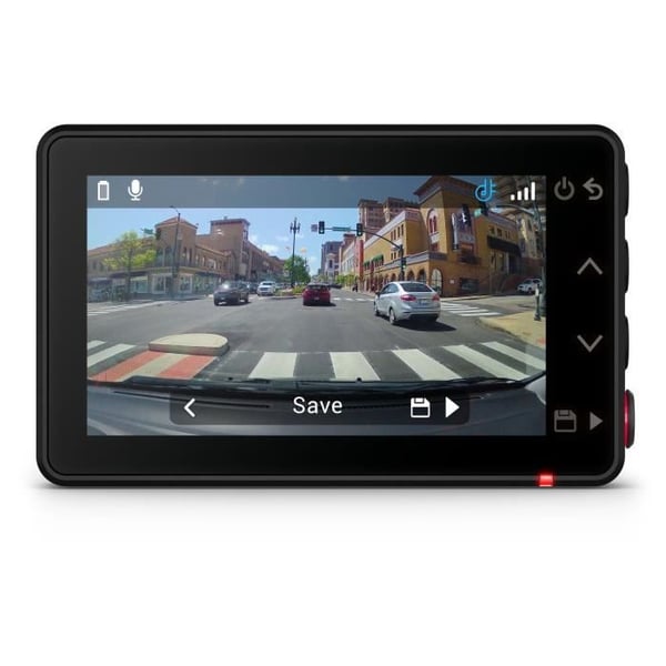 Dash Cam - GARMIN - X210 - Kompakt, stemmestyring, 4K, 140°