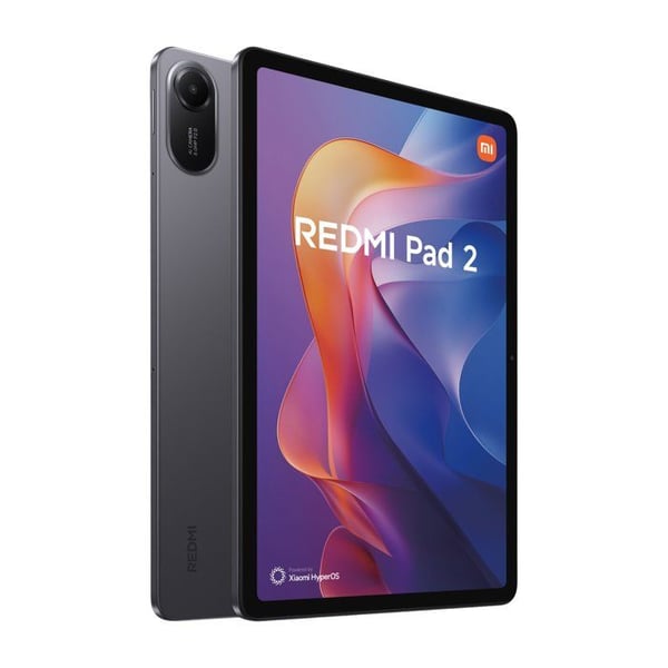Pack Android-Tablett Redmi Pad 2 - 128 Go - Wi-Fi - Grå + Fodral