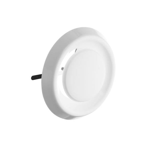 Rund Infälld Diffusor ø125x47mm Vit ABS
