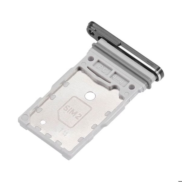 Dubbel Nano SIM-låda för Galaxy S22 Ultra Samsung Service Pack Grå