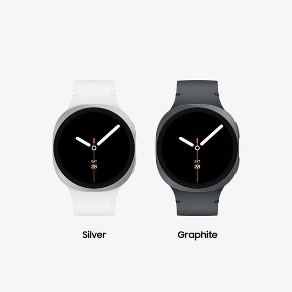 Samsung Galaxy Watch8 Älykello 40mm Tummanharmaa Bluetooth GPS Wear OS