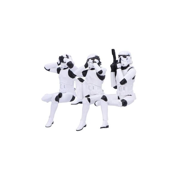 Nemesis Now - Original Stormtrooper - Figurer Tre Vise Sittande Stormtroopers 11 cm
