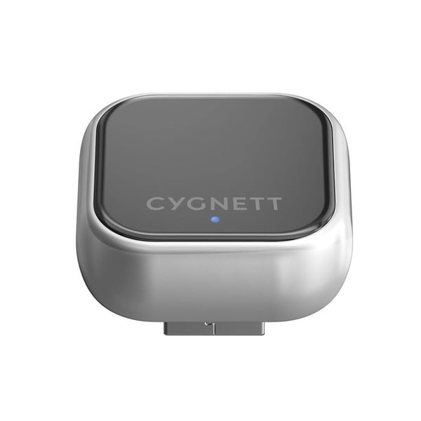 Trådlös biladapter - CYGNETT - CarPlay/Android Auto - USB - Bluetooth/WiFi - Grå