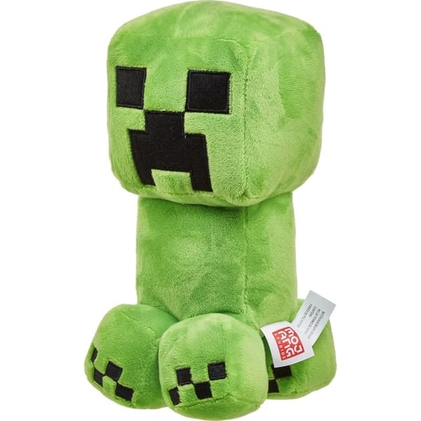 Plysch - Minecraft - HBN40 - Krypkaraktär - 20 cm - Grön - Blandad