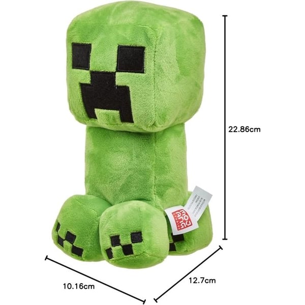 Plysch - Minecraft - HBN40 - Krypkaraktär - 20 cm - Grön - Blandad