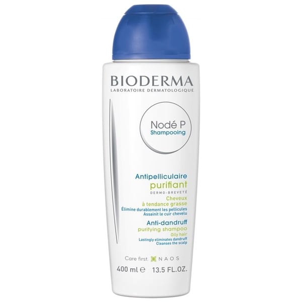 Bioderma Nodé Schampo Antikludd Rengörande för Fet Hårbotten 400ml
