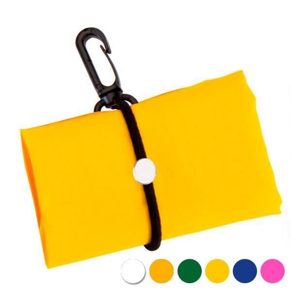 Säckkasse - EUROWEB - Fällbar - Polyester 190T - Orange - 42,5 x 38 x 7 cm