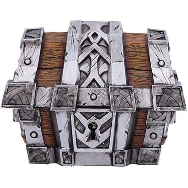 Skattkista - NEMESIS NOW - World of Warcraft - Resin - 10,5 cm - Silver/brun
