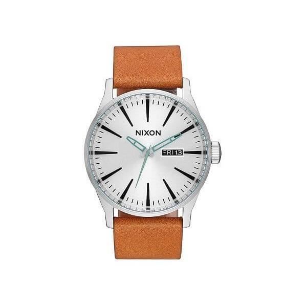 Klocka - NIXON - A1052853 - 42 mm - Läderarmband - Vattentålig 10 ATM
