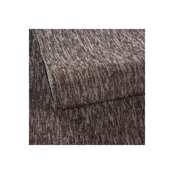 Tapis - NIZZA - 1800 BRUN - Marron - 120x170 cm - Höjd av 5mm