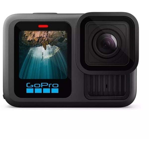 Sportkamera - GOPRO - HERO13 Black Extended Power Bundle - Foto 27 MP - Nattläge - Vattentät till 10 m - Svart