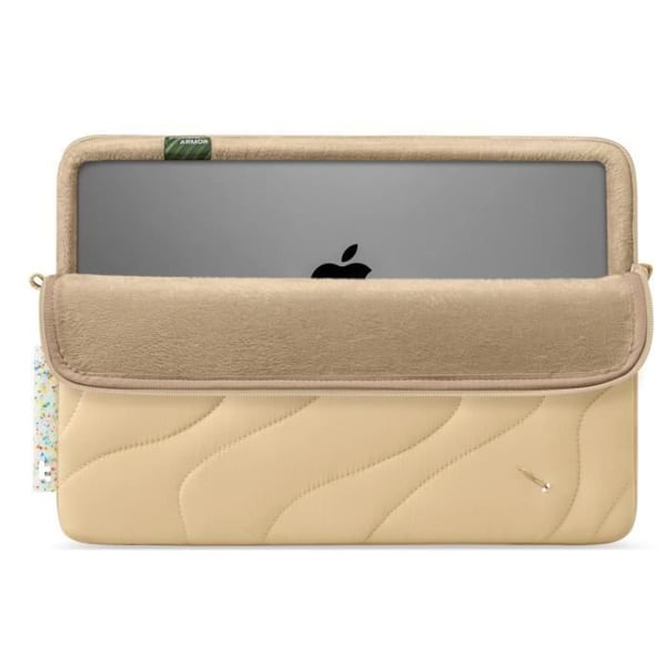 Laptopfodral - TomToc - Terra-A27 - 14 tum - Återvunnen nylon - Dune Shade