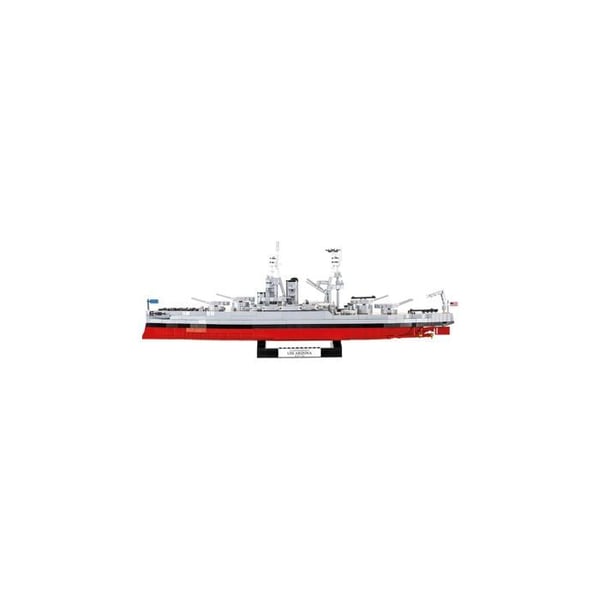 Fartygsmodell - COBI - USS ARIZONA (BB-39) - Grå - 1 st - Från 10 år gammal