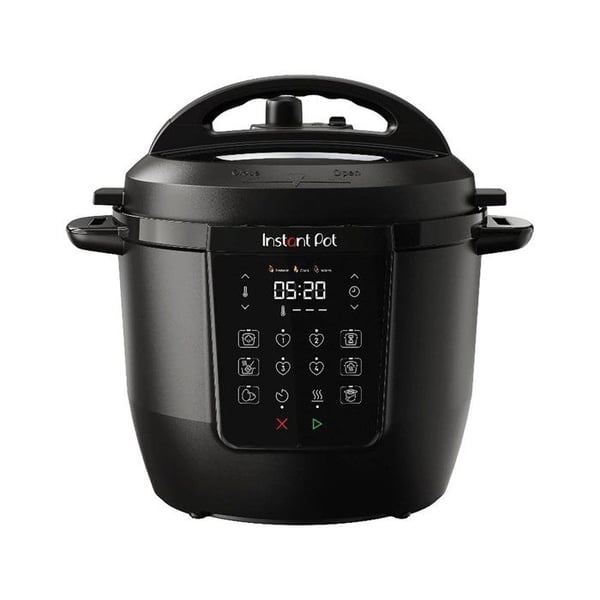 Multikoger 5,7L - INSTANT - Elektrisk trykkoker - Rustfritt stål - 7 funktioner - Sort
