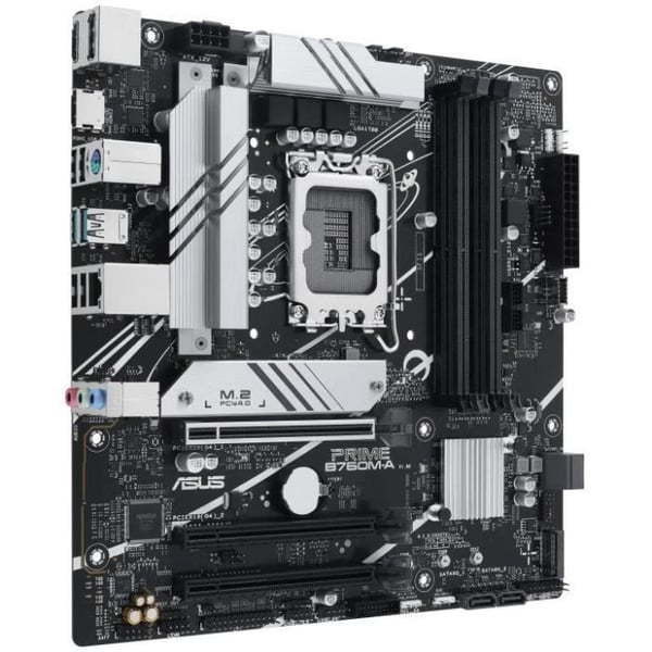 Moderkort - ASUS - PRIME B760M-A-CSM - Intel B760 LGA 1700 micro ATX