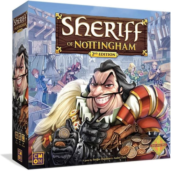 Enigma - CMNSHF003 - Sheriff av Nottingham 2:a upplagan - Brädspel ()