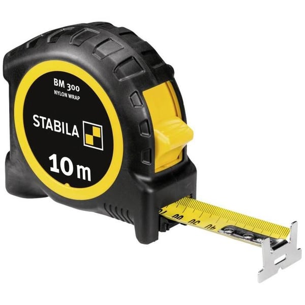 Måttband Stabila BM 300 19843 10 m ABS-PC
