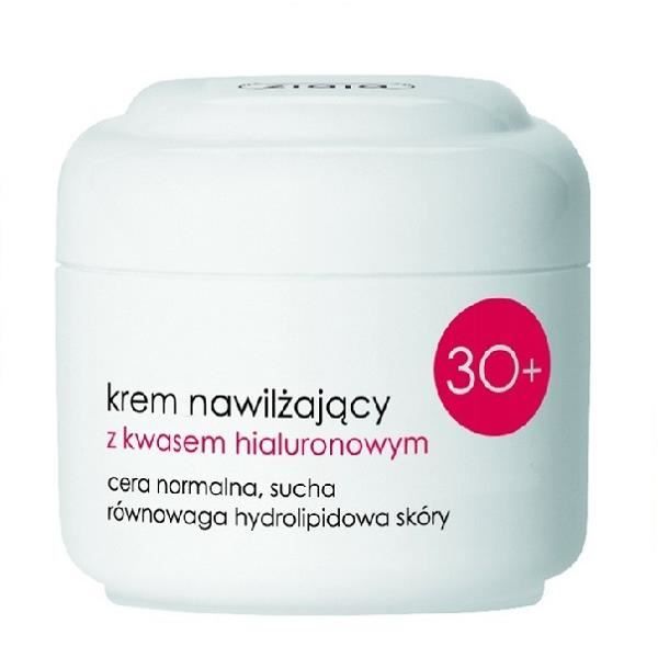 Krem nawilżający z kwasem hialuronowym 30+ skora sucha i normalna 50ml