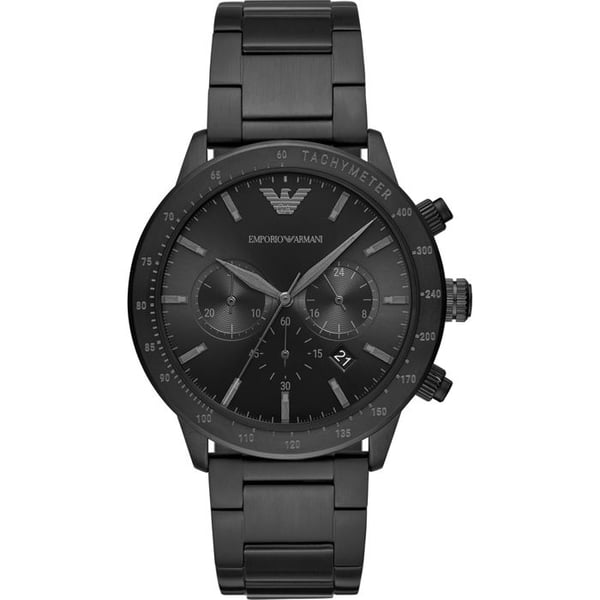 EMPORIO ARMANI Klocka i svart stål