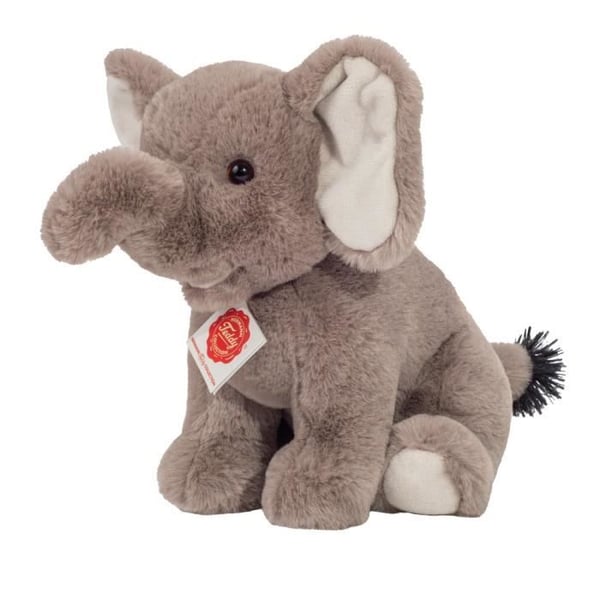 Doudou elefant sittande 25 cm Hermann Teddy