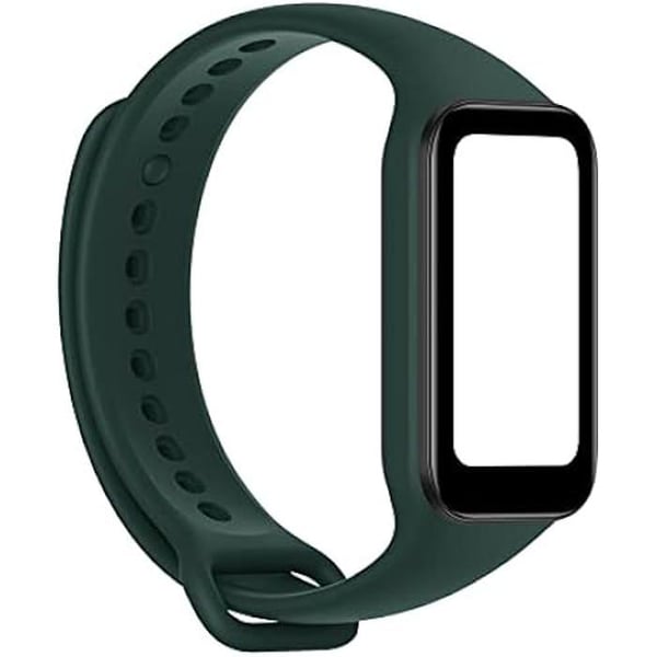 Ansluten armbandsur - XIAOMI - Mi Smart Band 2 - Olivgrön - Hållbart band - Spänne med ögla