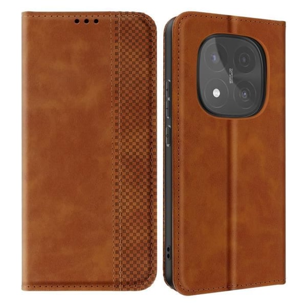 Fodral för Xiaomi Redmi Note 14 Pro och Pro Plus Brun