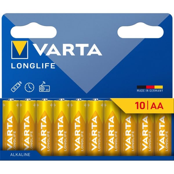 Engangs Varta 4008496067633 Sort
