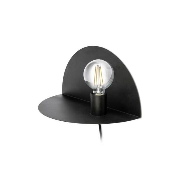 NIT - Hylla vägglampa Svart L40cm