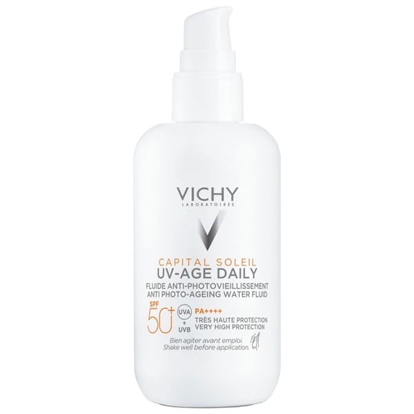Vichy Capital Soleil UV-Age Dagligt Fluide Anti Photovieillissement SPF50+ Kropp 80 ML