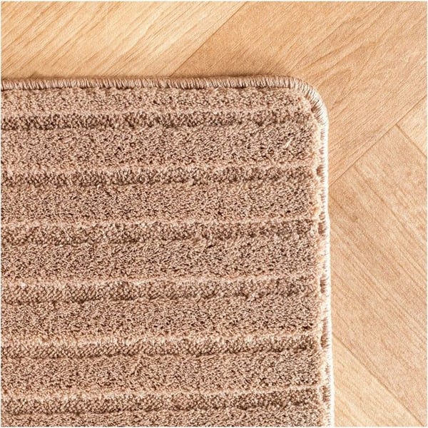 Ayyildiz Modern design mat Beige 200 x 290 cm Boho Skandinavisk Enfärgad, dekorativ mjuk och tvättbar 3D-effekt,