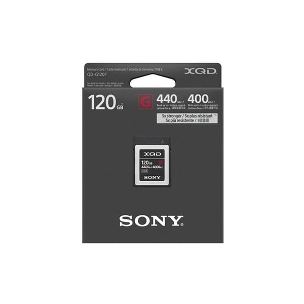 SONY XQD-kort 120 Go R440/W400 - QDG120E-R