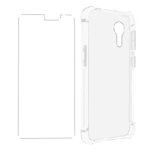 Skyddspaket - Samsung - Galaxy Xcover 5 - Mjukt skal - 9H härdat glas - Transparent