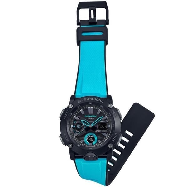 Klocka - CASIO - GA-2000-1A2ER - Analog - Kvarts - Blå Plast