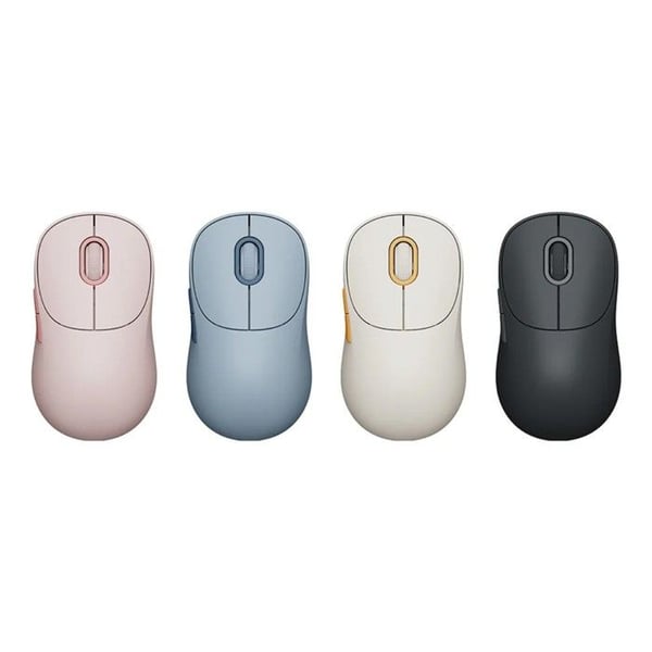 Trådlös mus - XIAOMI - Mus 3 Svart GL - Optisk - Svart - Bärbar