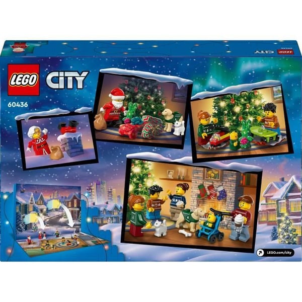 LEGO® City 60436 Adventskalender 2024 - Nedräkning till jul för barn