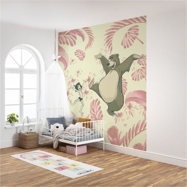 Komar Tapet Fotografi Dschungeldans Disney 280 x 250 cm Non-woven Mowgli Baloo