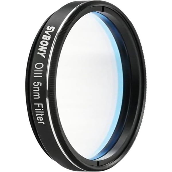 Svbony SV227 Teleskopfilter 2", Teleskopfilter med smalband OIII-CCD 5nm för djuphimlen som minskar ljusföroreningar