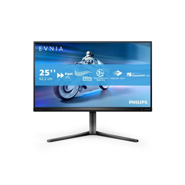 Spelmonitor - PHILIPS - Evnia 5000 - 24.5" Full HD - 390Hz - Svarstid 0.3ms
