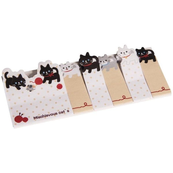 Memo - klistermärken: Cats, Bag 1 Set