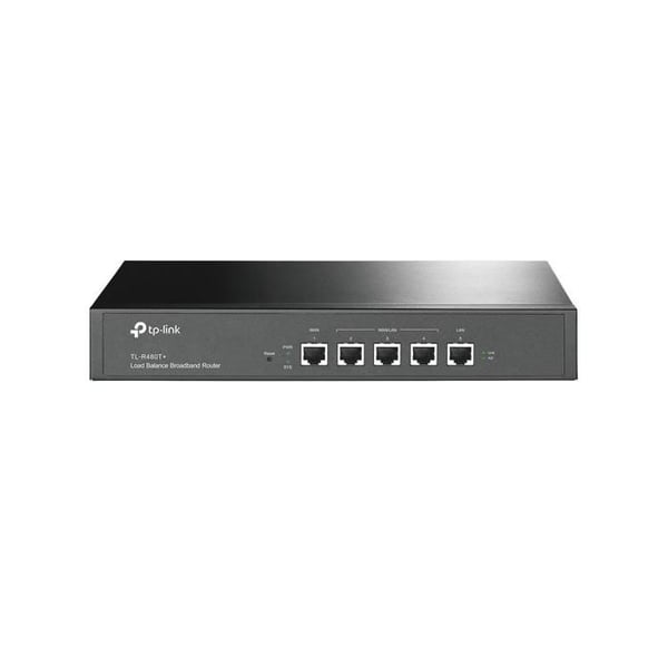 Router - TP-LINK - TL-R480T+ - 2 WAN - 3 LAN - Brandväggssäkerhet