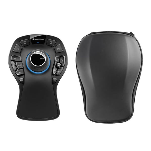 Souris 3D - 3Dconnexion - SpaceMouse Pro Wireless - Bluetooth - Ergonomisk - 15 knapper