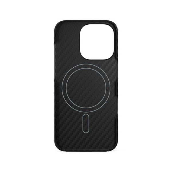 Telefonskal - EPICO - Mag Carbon Cover - iPhone 16 Pro Max - Svart - Kompatibel med MagSafe