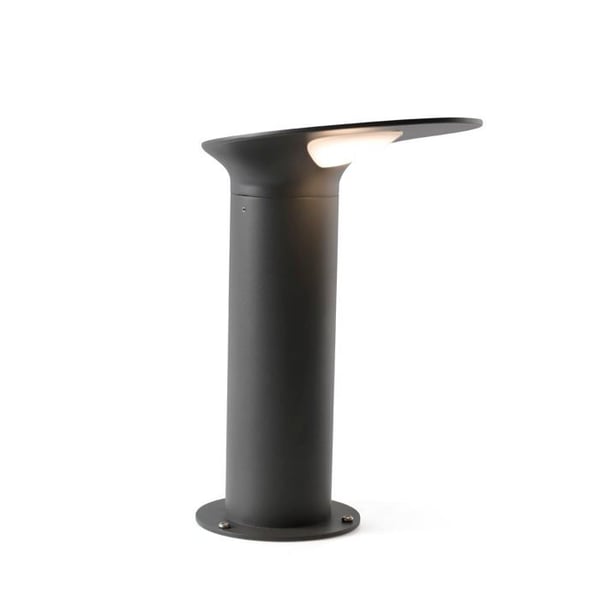 Lampe balise - ESTUDI RIBAUDI - LOTUS - Mörkgrå - Utomhus - LED IP65