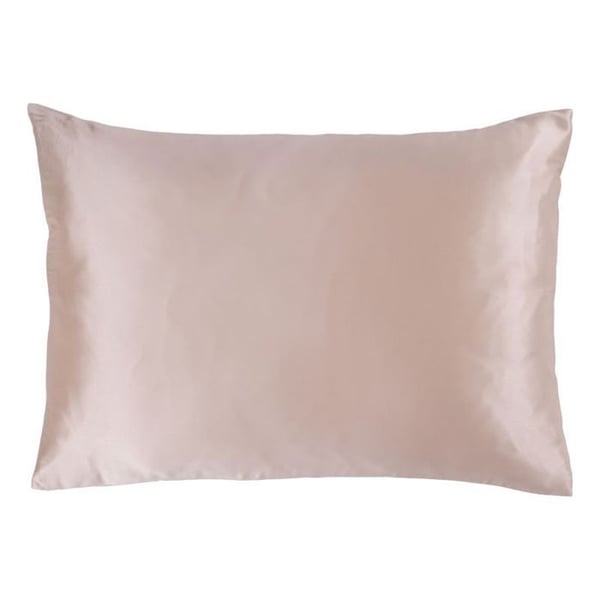 Sovkudde "Silk" Mullbärssilke Ren bomull - Silk Champagne - 50 x 70 cm